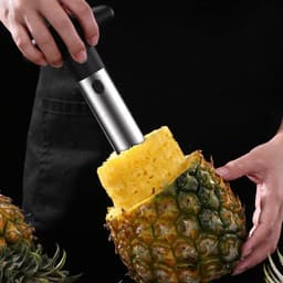 image-Stainless Steel Pineapple Knife - Black