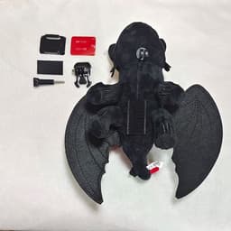 image-Toothless car roof plush toy suction cup