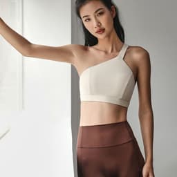 image-2022 Yoga Sports Vest Women Quick-Drying High Elastic Chest Sling