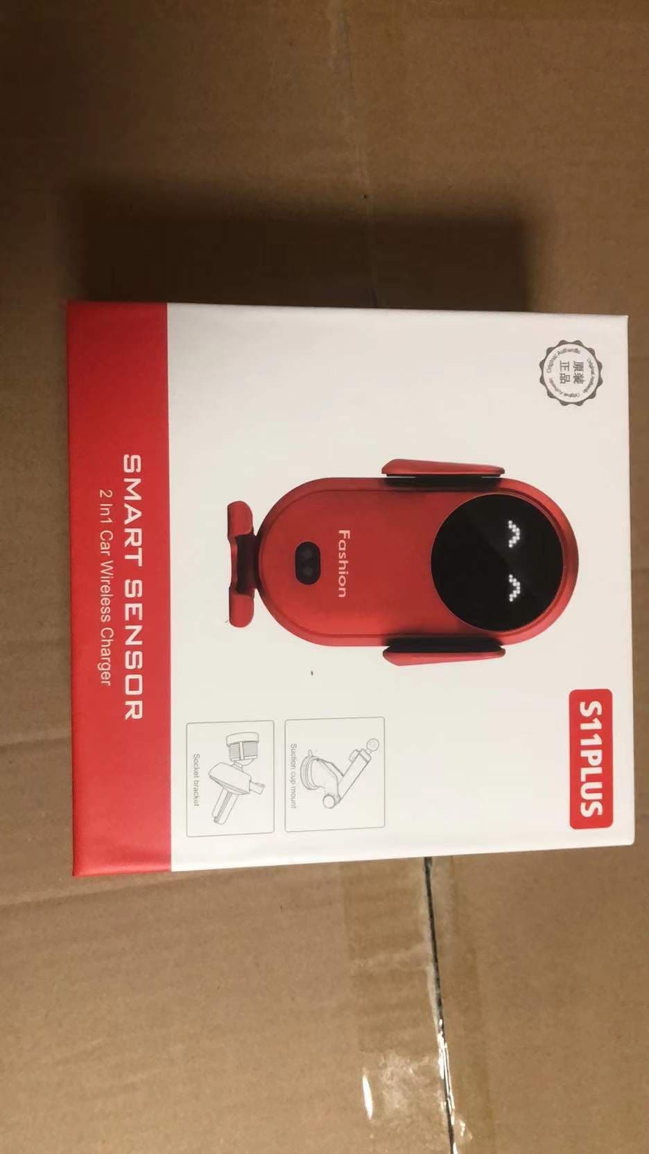 image-S11 Wireless Car Phone Charger Holder