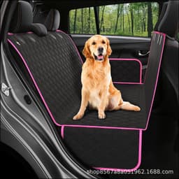image-car dog mat car pet mat rear new pet car mat back seat cushion thick waterproof