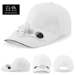 image-Men's Solar Fan Hat with Logo