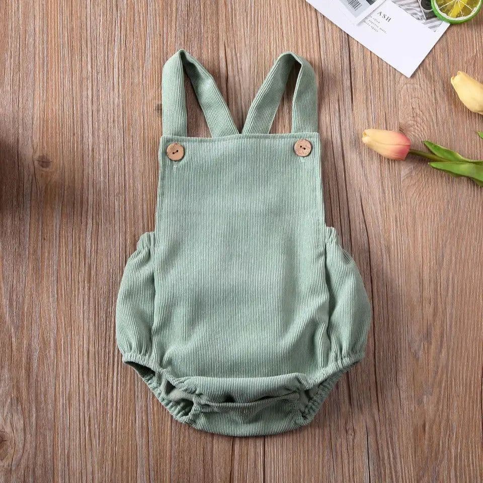 image-Bamboo Fiber Romper - Pink Sleeveless 100cm