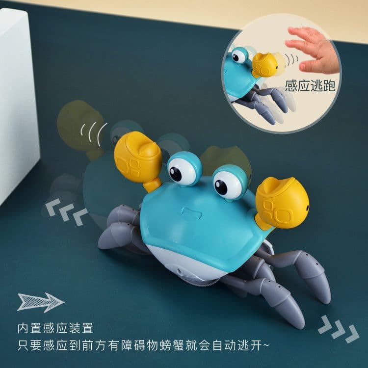 image-Douyin Toy Crab Rechargeable Electric Music Novelty Escape