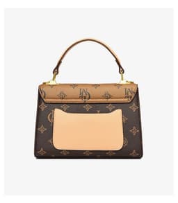 image-Longming Valley 2022 PVC Street Fashion Shoulder Messenger Bag - Contrast Color Small Square