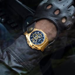 image-MEGIR 47mm Men's Sports Watch - Multi-Function Waterproof Silver Dial 50m