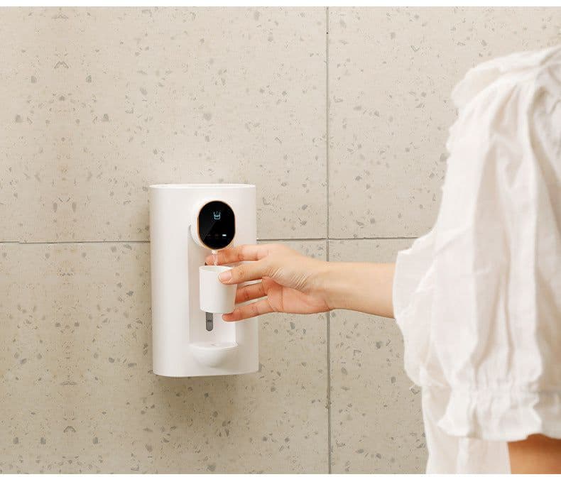 image-Automatic Smart Desktop Mouthwash Machine - Advanced Office Induction