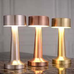 image-Nordic LED Retro Table Lamp - European Style, Decorative, Metal, Simple