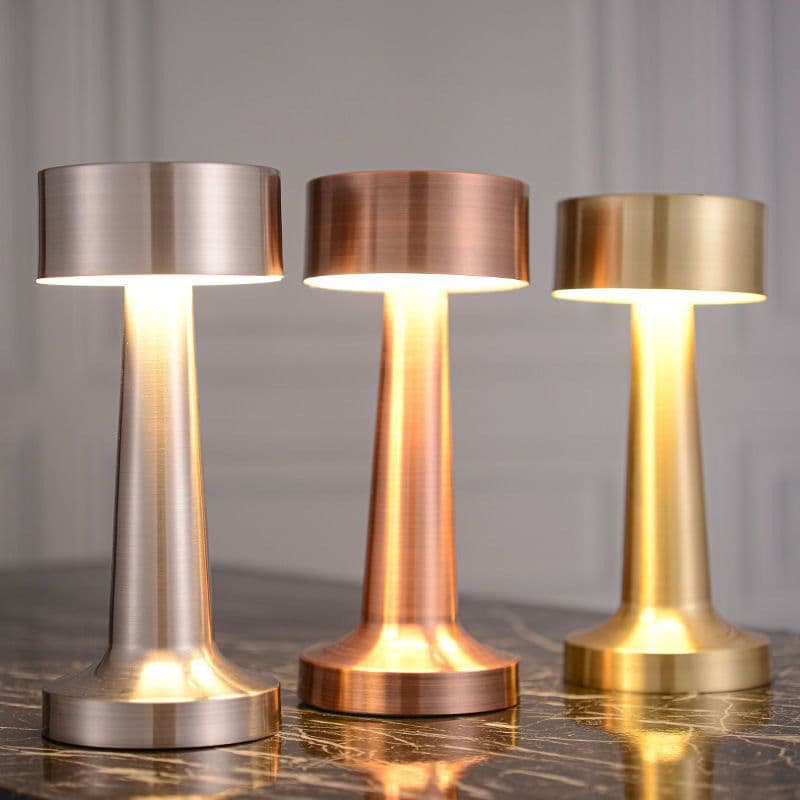 image-Nordic LED Retro Table Lamp - European Style, Decorative, Metal, Simple