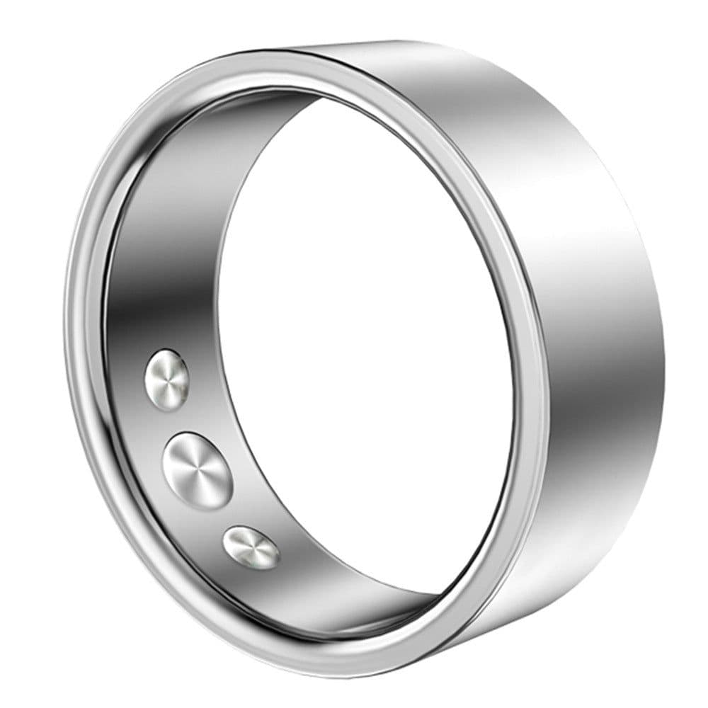 image-Smart Ring SR200 - Heart Rate, BP, Oxygen, Sleep, Calories, Pedometer - White