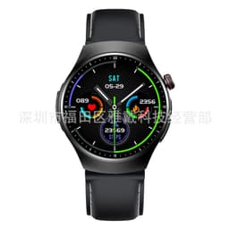 image-Smart TK25 Watch - Blood Oxygen, Heart Rate, Pedometer, Bluetooth Call - Black