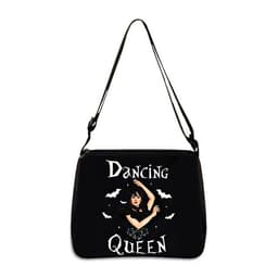 image-Cross-border Adams family Wednesday addams ladies shoulder bag niche armpit bag fashion handbag