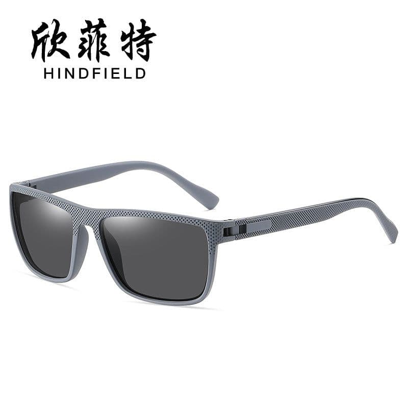 image-Polarized Sunglasses Men's Square Frame UV400 Black