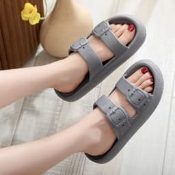 image-Beard Shushu Flip Flops - Pink 44/45 Couple EVA