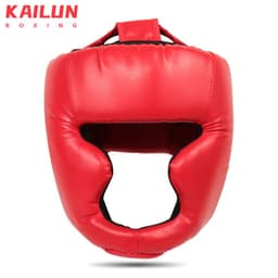 image-Boxing Helmet - Kids/Adult PU Monkey Face Taekwondo Protection