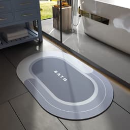 image-JSM Diatom Mud Bath Mat - Light Yellow 60x90cm