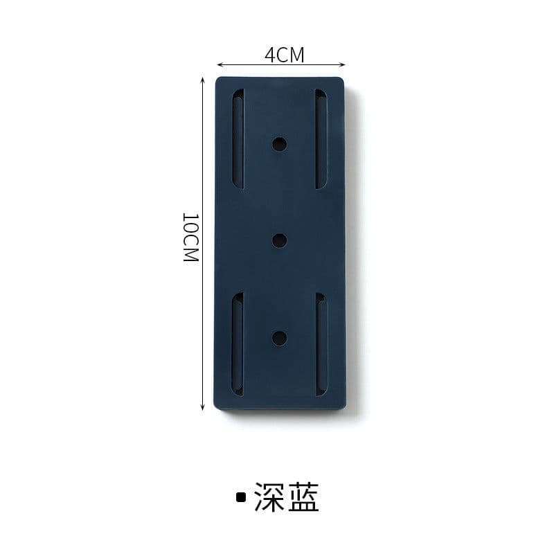 image-Plug-in Socket Organizer - Orange Wall Mount