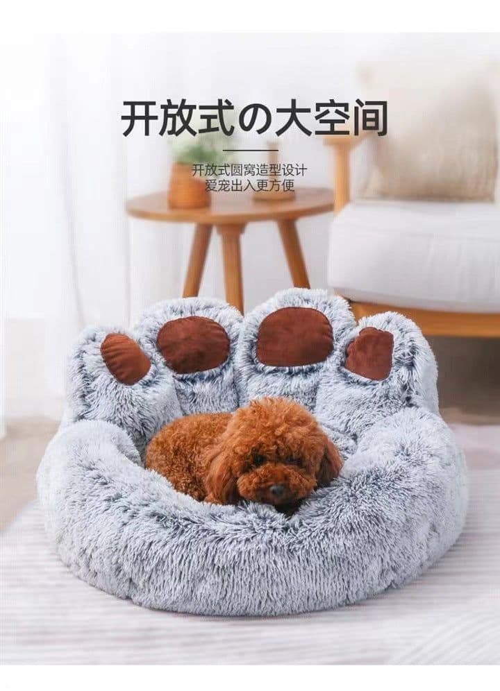 image-New creative cute cute palm long hair kennel cat kennel lock warm and warm four seasons universal kennel mat manufacturer