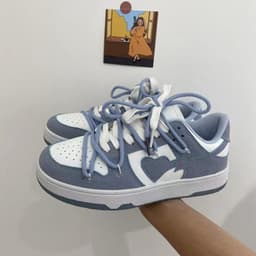 image-Unisex Sneakers - Mint Green Low Top Casual