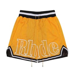 image-Men's Breathable Beach Shorts - Navy Blue, XXXL, Loose Sports