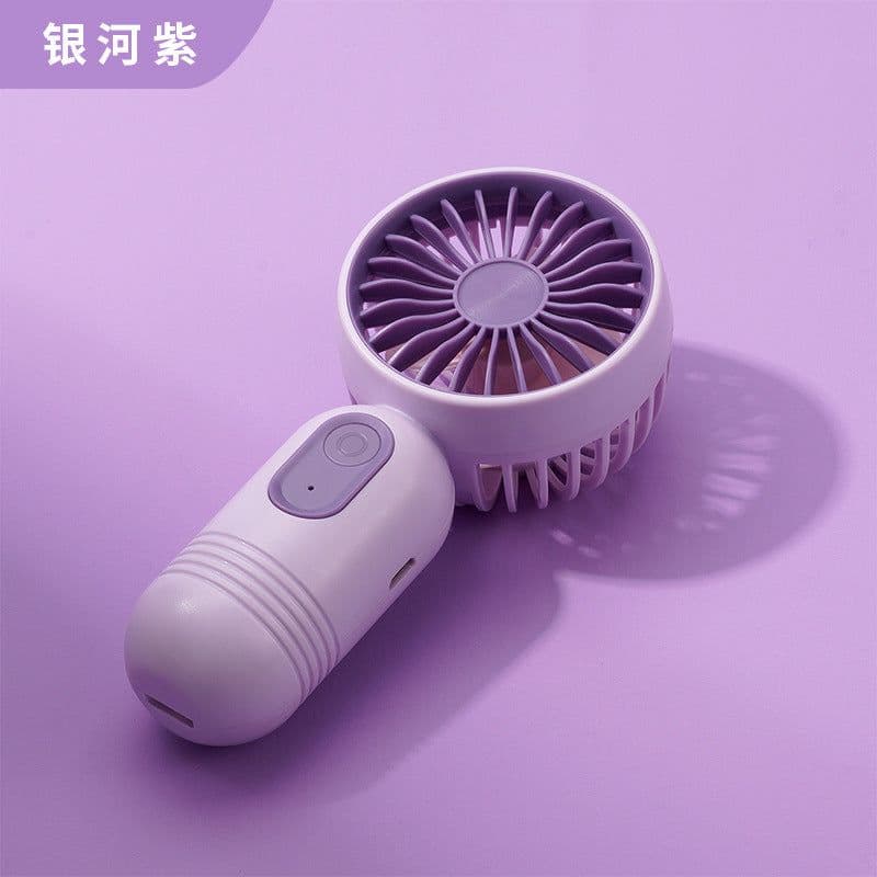image-CARAMY F33 Portable Fan - Black USB Rechargeable