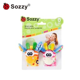 image-Sozzy Baby Rattle Socks Wrist Strap 0-1Y