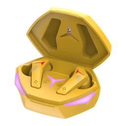 image-T33 Binaural TWS Game Headset Low-Latency Yellow - Esports
