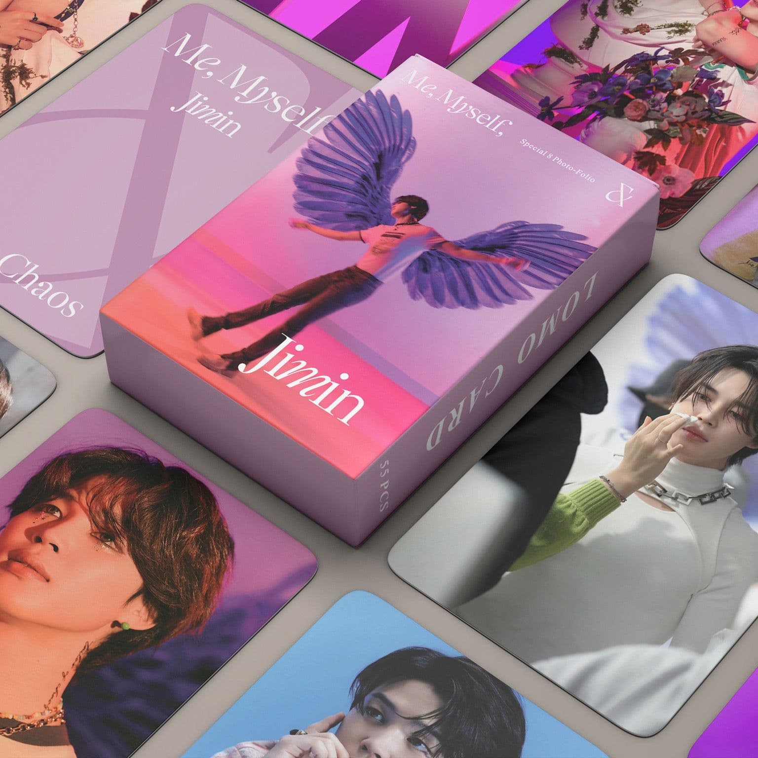 image-Comprehensive link BTS single solo photo card BTS postcard Tian Jungkook Kim Tae Hyung LOMO photo card