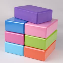 image-High-Density Yoga Bricks for Kids - 120g Orange - Dance Supplies