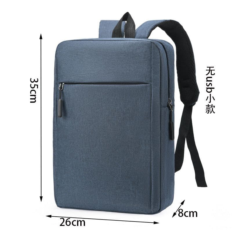 image-Little Elite 20-35L Business Backpack - Gray USB Charging Oxford Cloth