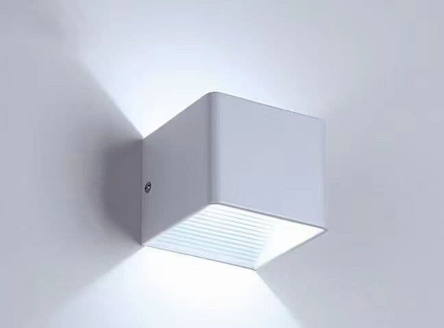 image-Solar outdoor waterproof wall light induction wall light exterior wall wiring free wall light balcony dimming wall light graffiti wall light