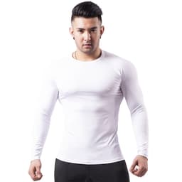 image-Si Ge Tu Fitness Long Sleeve - Gray 3XL Quick Dry