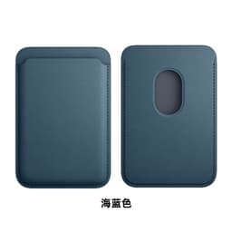 image-MagSafe Magnetic Card Holder - iPhone Woven Pattern Black