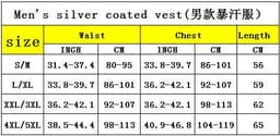 image-Men's Tight-Fitting Sweat Clothing - Sports Corset Top