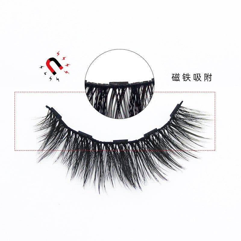 image-Magnetic False Eyelashes 5 Pairs 8-15mm Thick