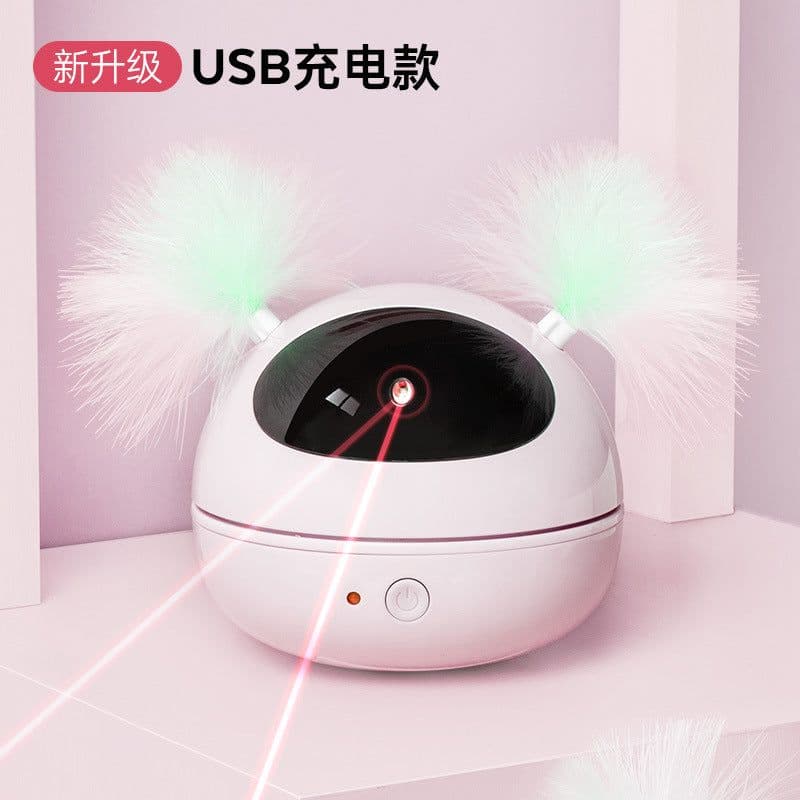image-Electric Cat Toy Laser Pen Stick - Automatic