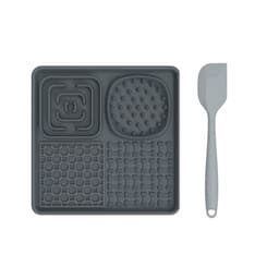 image-Pet Licking Mat - Blue Silica Gel Slow Feed Placemat, Gift (60 characters)