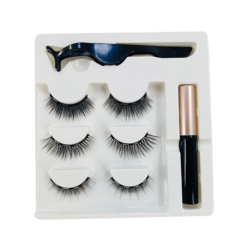 image-Glue-Free Magnetic False Eyelashes - Clip-On, Mama Style, European & American Design