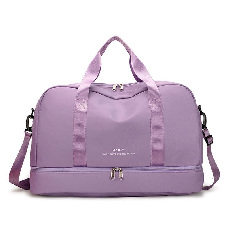 image-Congenial World Travel Bag 20-35L Light Pink