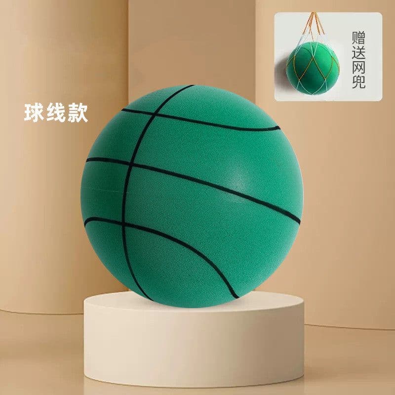 image-Silent Basketball Hoop Set - Orange 32cm