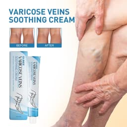 image-OUHOE vein repair cream relieve leg pain massage leg sore varicose pulse health care cream