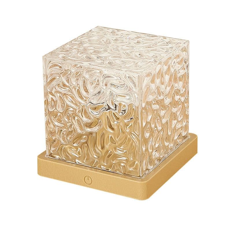 image-Rotating Water Ripple Night Light - Starry Sky Projection, Romantic Gift
