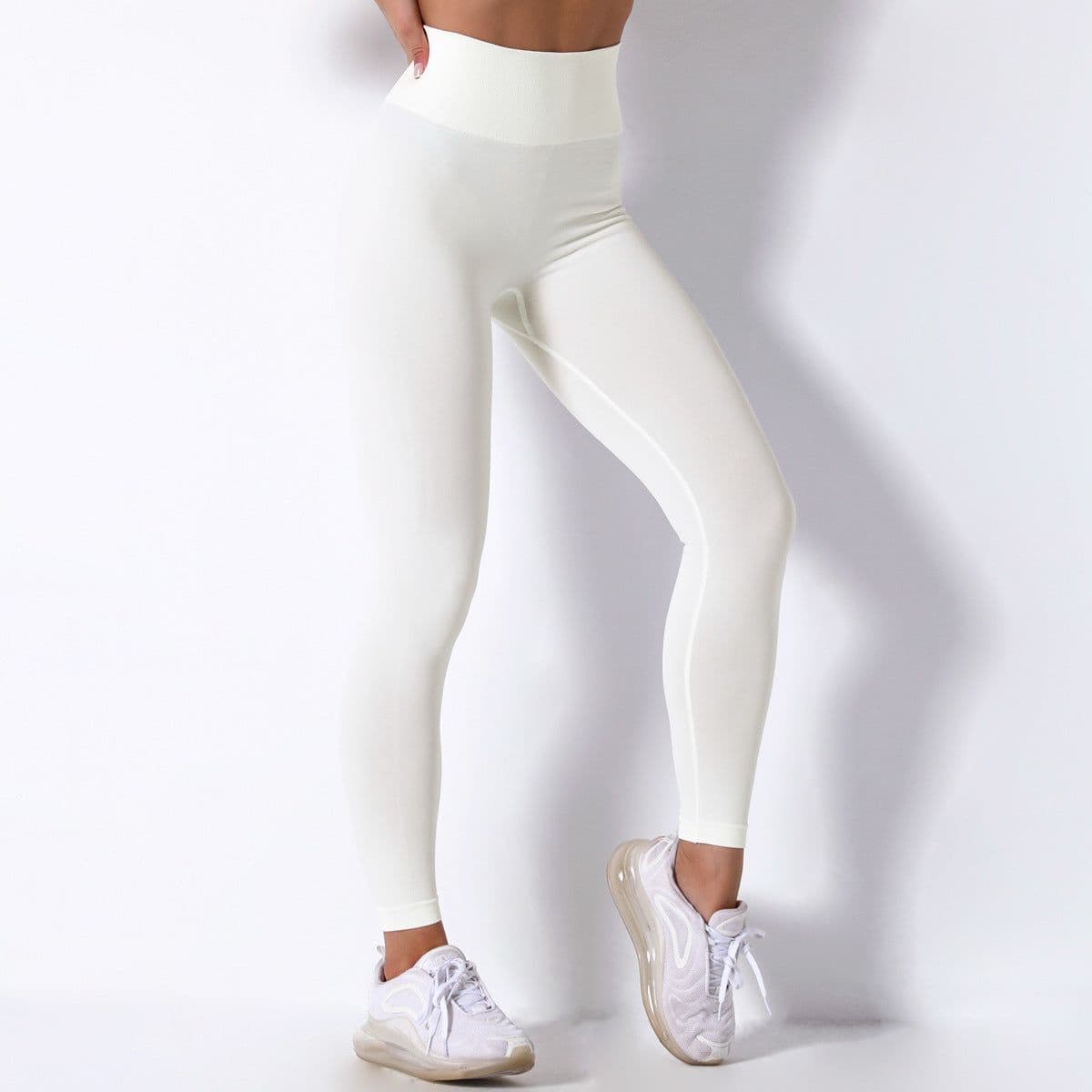 image-Nisha Women's Yoga Suit - Black Leggings Short Sleeve L
