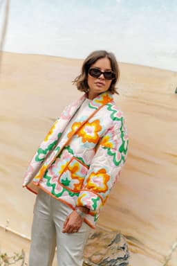 image-Printed Cotton Jacket HY053 - Autumn/Winter Fashion