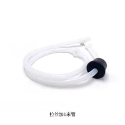 image-Liquid-free Soap Dispenser 304 Stainless Steel Sink Black Silicone Tube