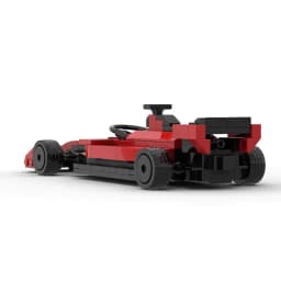image-Toy cross-border compatible Lego Ferrari F1 SF-23 sports car building blocks MOC car model boy gift assembly