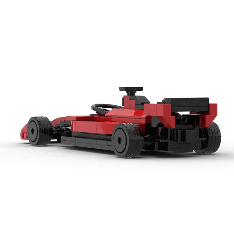image-Toy cross-border compatible Lego Ferrari F1 SF-23 sports car building blocks MOC car model boy gift assembly
