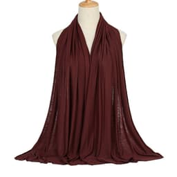 image-Modal Cotton Scarf - Long Soft Casual Solid Color