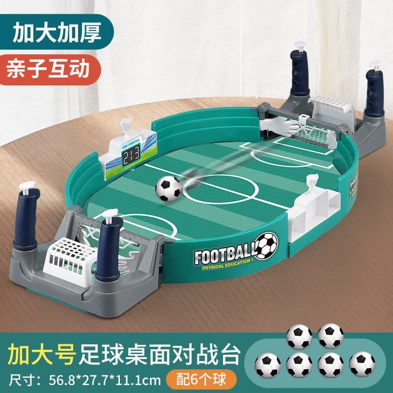 image-New Desktop Football Game Children's Puzzle Handheld Battle Machine Parent-child Double Board Game Large Football Field Toy