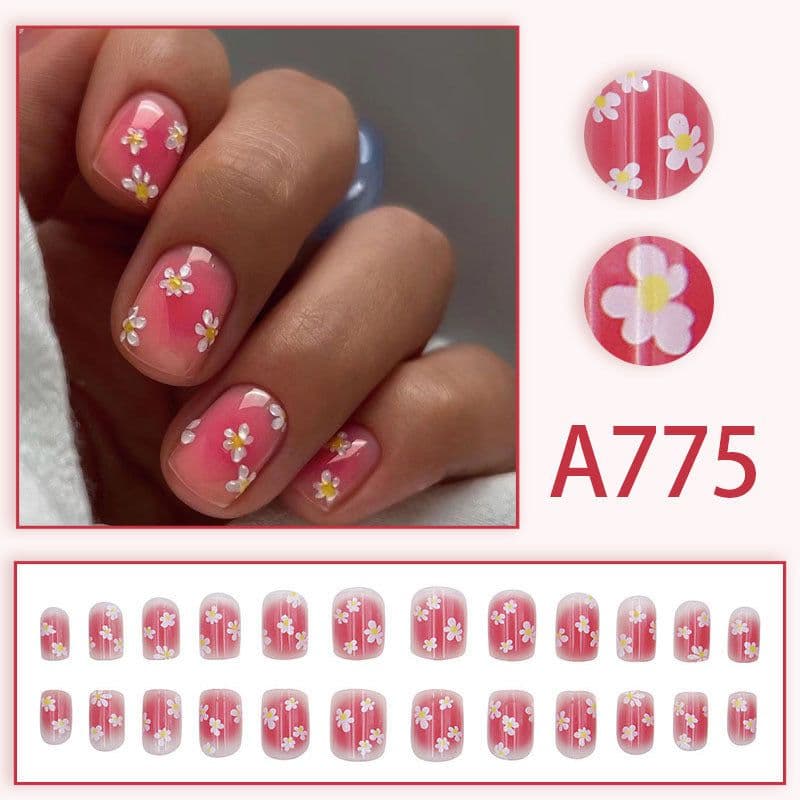 image-New spring and summer best-selling ice-through flowers, love, high-end sense, sweet, cool, gentle and cute, fresh and white, factory direct sales